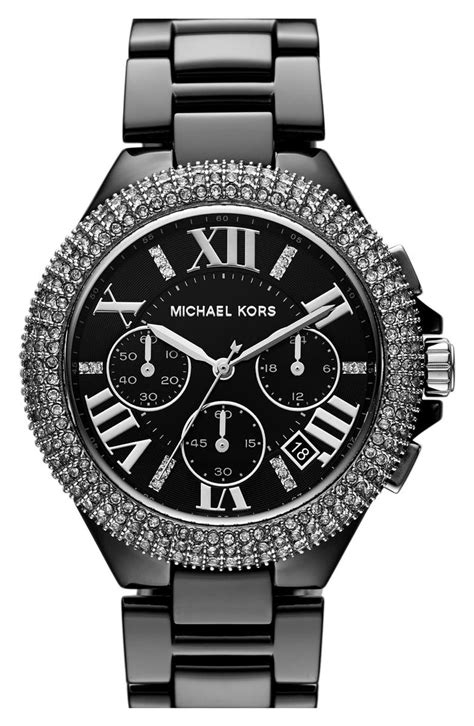 michael kors camille chronograph watch|michael kors mini camille watch.